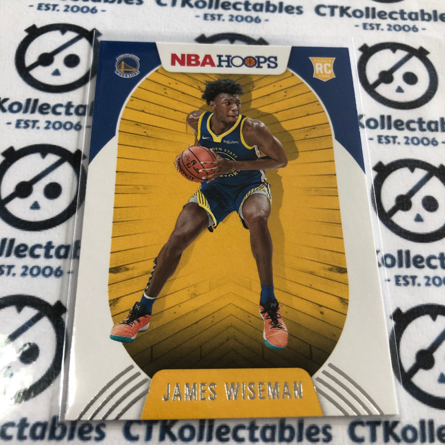 2020-21 NBA Hoops James Wiseman rookie card RC #205 Warriors