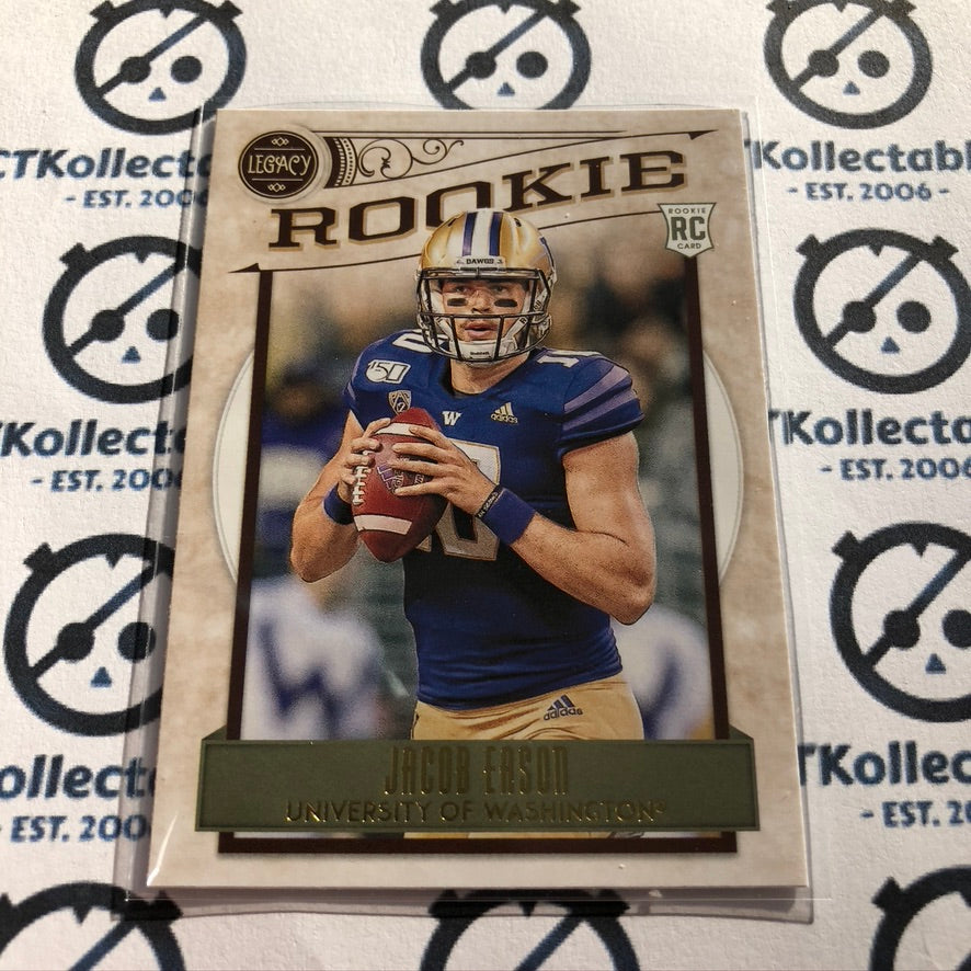 Jacob Eason "ROOKIE" RC #156 2020 NFL Legacy