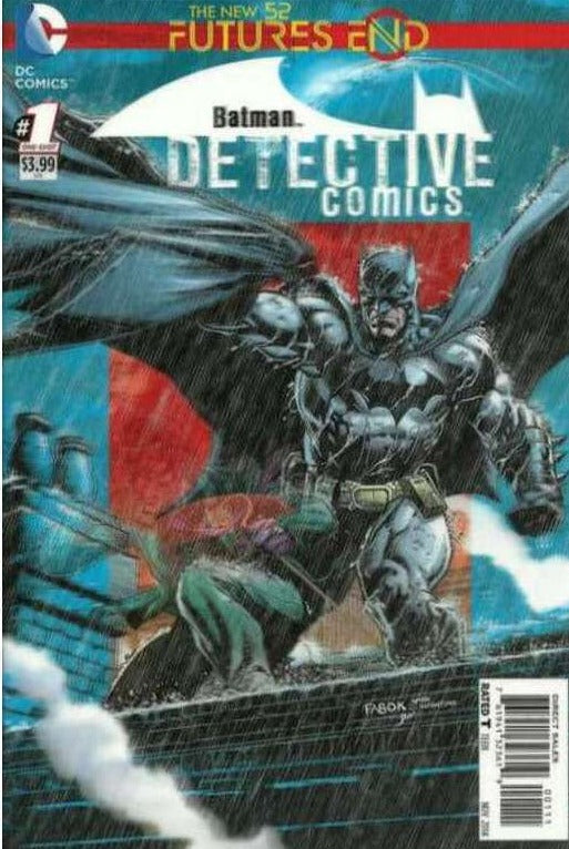 BATMAN DETECTIVE COMICS # 1 FUTURES END 3D VARIANT COVER DC COMIC BOOK 2014