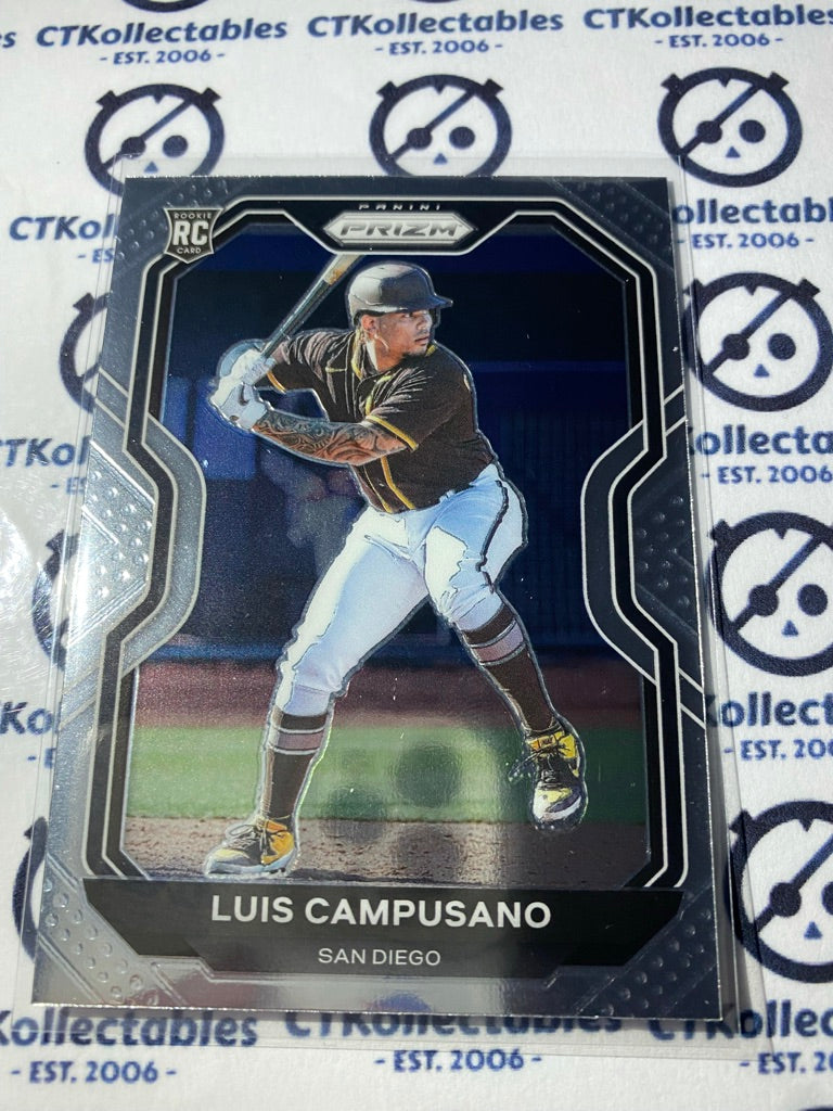 2021 Panini Prizm Baseball Luis Campusano Rc Rookie card #8 San Diego