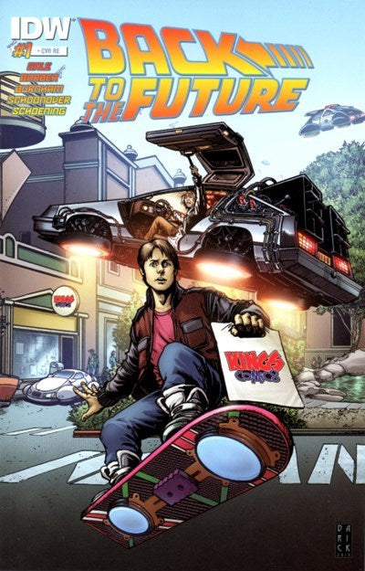 BACK TO THE FUTURE # 1 VARIANT RE COVER IDW COMICS COMIC BOOK 2015
