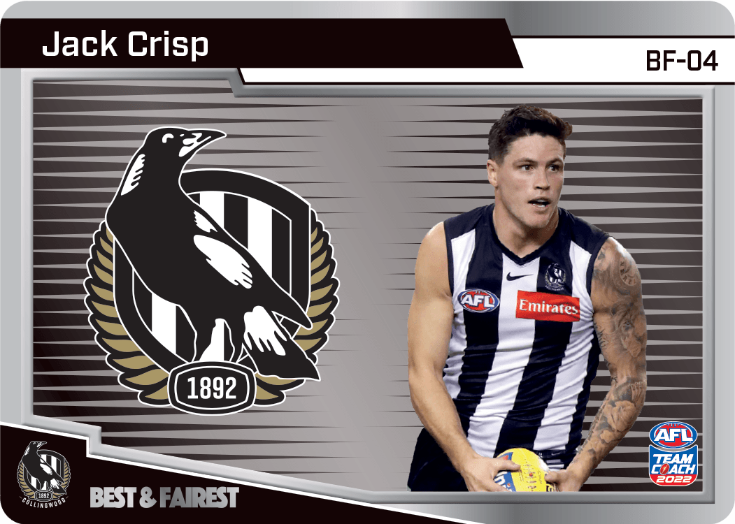 2022 AFL Teamcoach Best & Fairest Jack Crisp BF-04