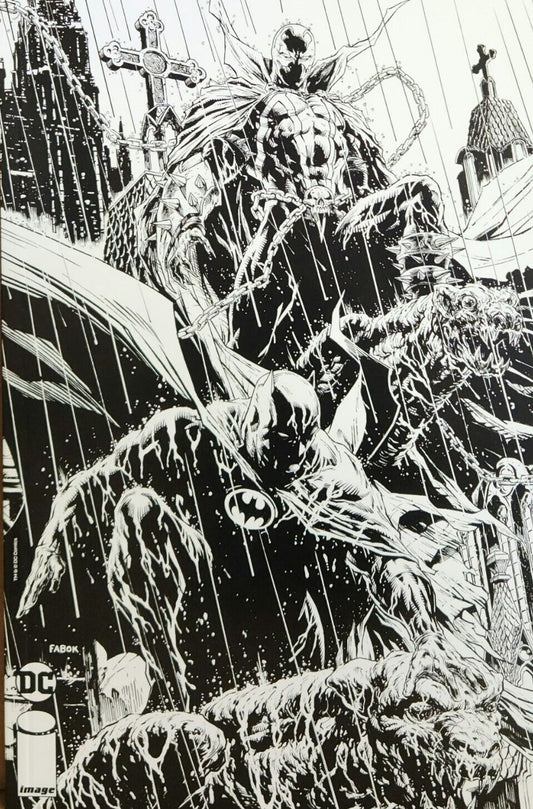 BATMAN SPAWN # 1 (ONE SHOT) CVR L 1:25 FABOK INCENTIVE VARIANT TODD MCFARLANE COLLECTABLE COMIC BOOK 2023