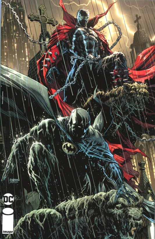 BATMAN SPAWN # 1 (ONE SHOT) CVR H FABOK VARIANT TODD MCFARLANE COLLECTABLE COMIC BOOK 2023
