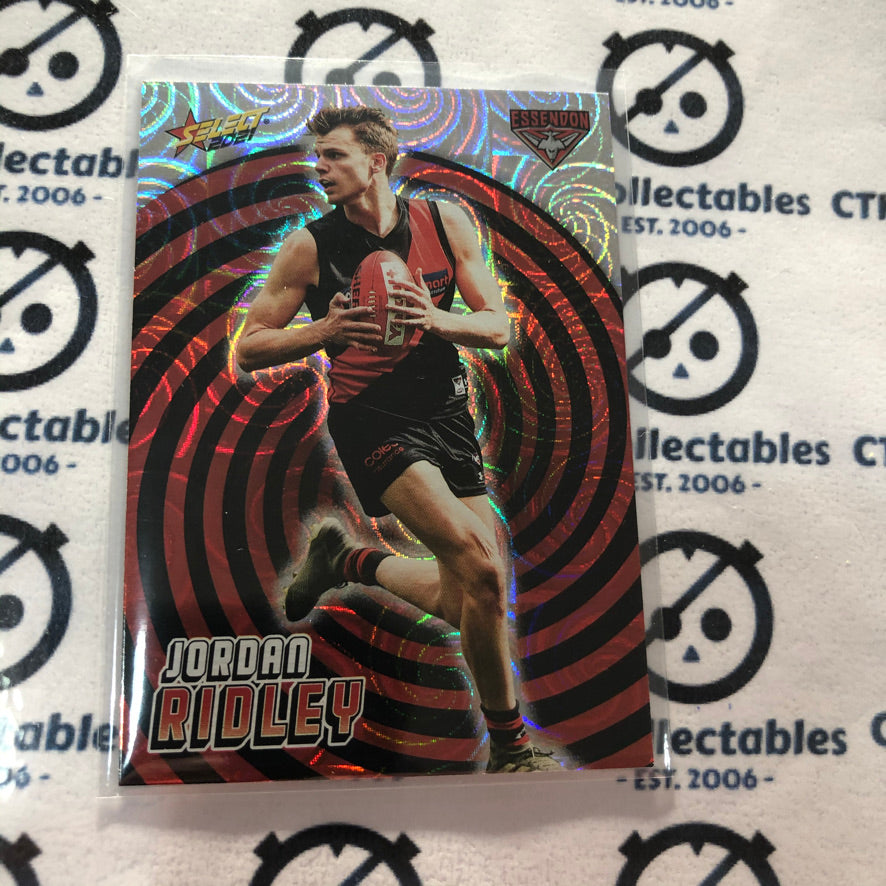 2021 AFL Footy Stars Holographic Foil Jordan Ridley HF37