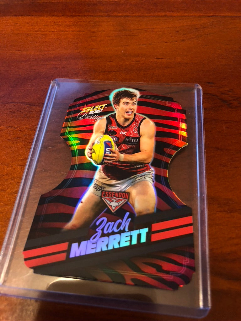 2020 Afl Select Prestige Jack Merrett Zebra Die-cut ZDC36