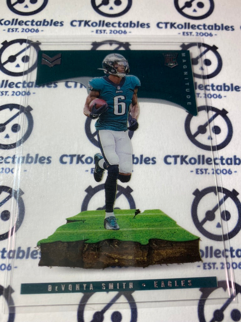 2021 NFL Chronicles Magnitude Stars & Stripes DeVonta Smith RC #MAG-7 Eagles