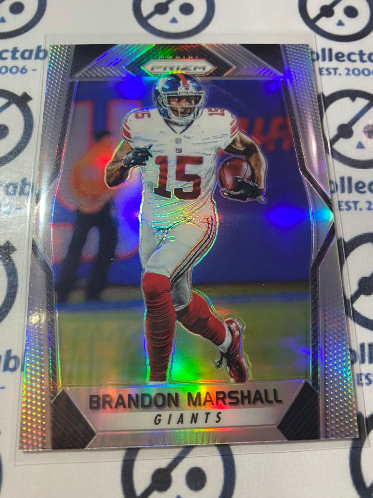 2017 NFL Panini Prizm Football Brandon Marshall Silver Prizm #179 Giants
