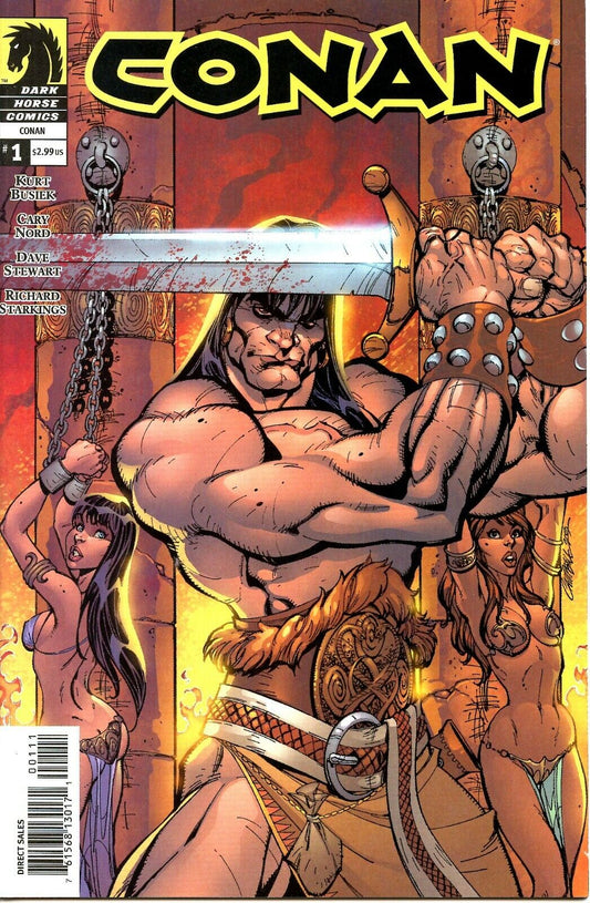 CONAN # 1 VARIANT DARK HORSE COMIC BOOK 2004