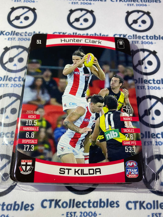 2021 AFL Teamcoach St. Kilda Saints team set~