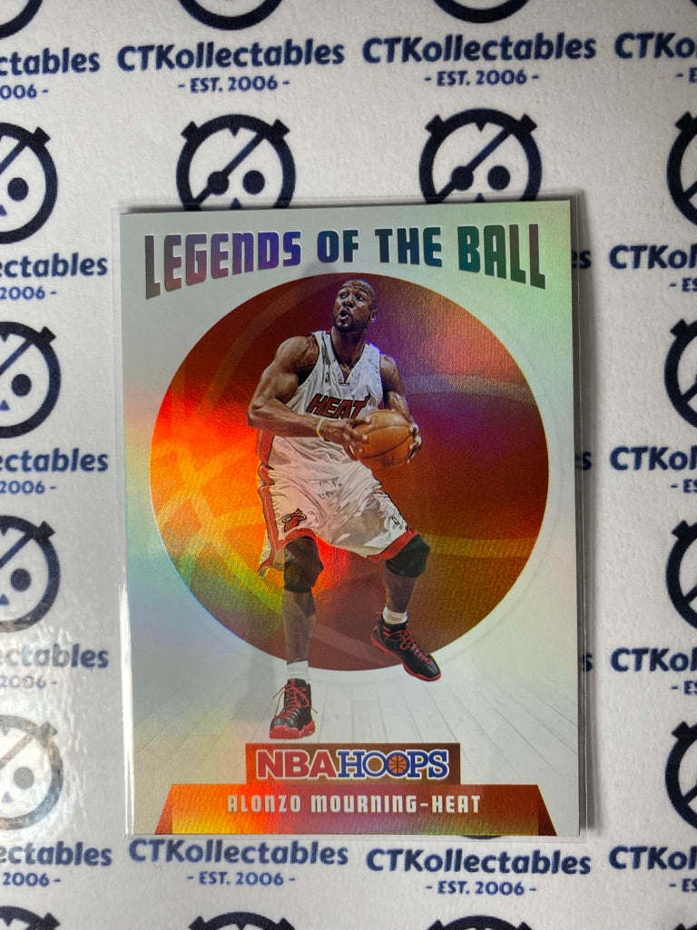 2019-20 PANINI HOOPS Alonzo Mourning Holo Legends OF the Ball #1