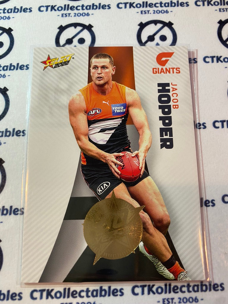 2022 AFL Footy Stars Gold 30th Anniversary - Jacob Hopper #76