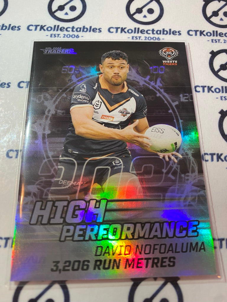 2022 TLA NRL Traders High Performance David Nofoaluma HP47/48