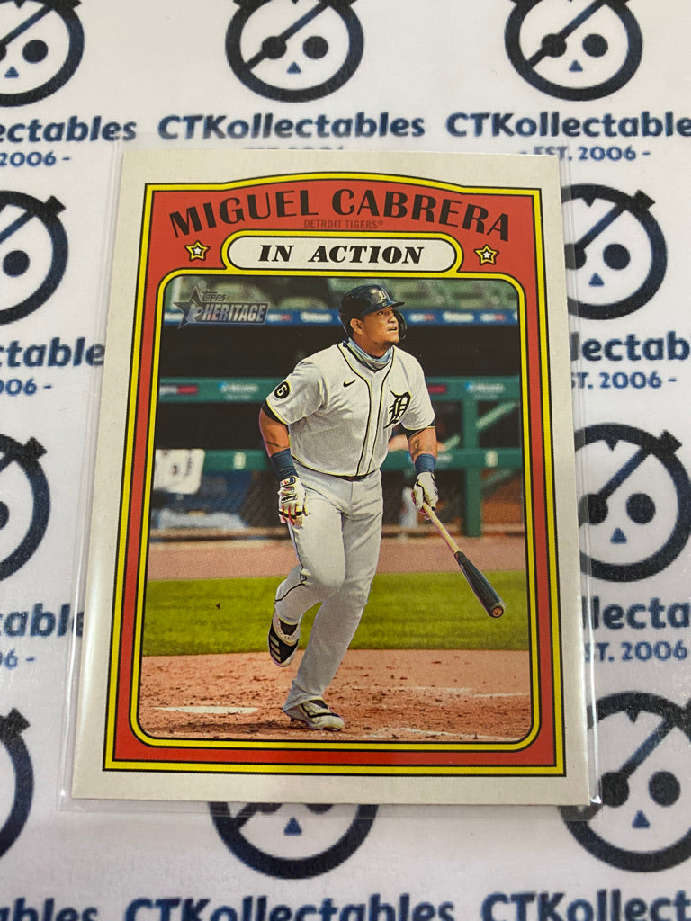 2021 MLB Heritage In Action Miguel Gabrera #108 (Puzzle D)