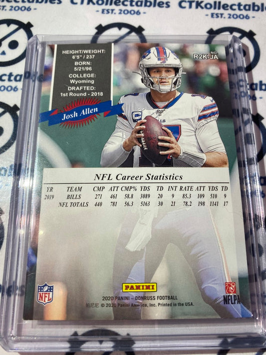 2019 NFL Panini Donruss Josh Allen Retro 2000 #R2K-JA Bills