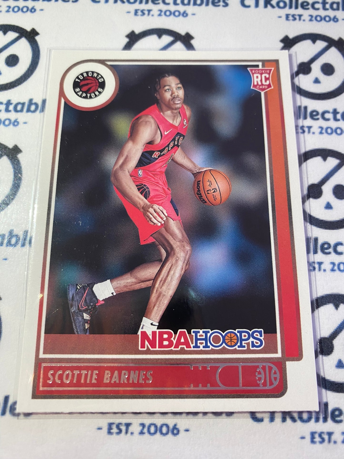2021-22 Panini NBA HOOPS Scottie Barnes Rookie RC #227 Raptors