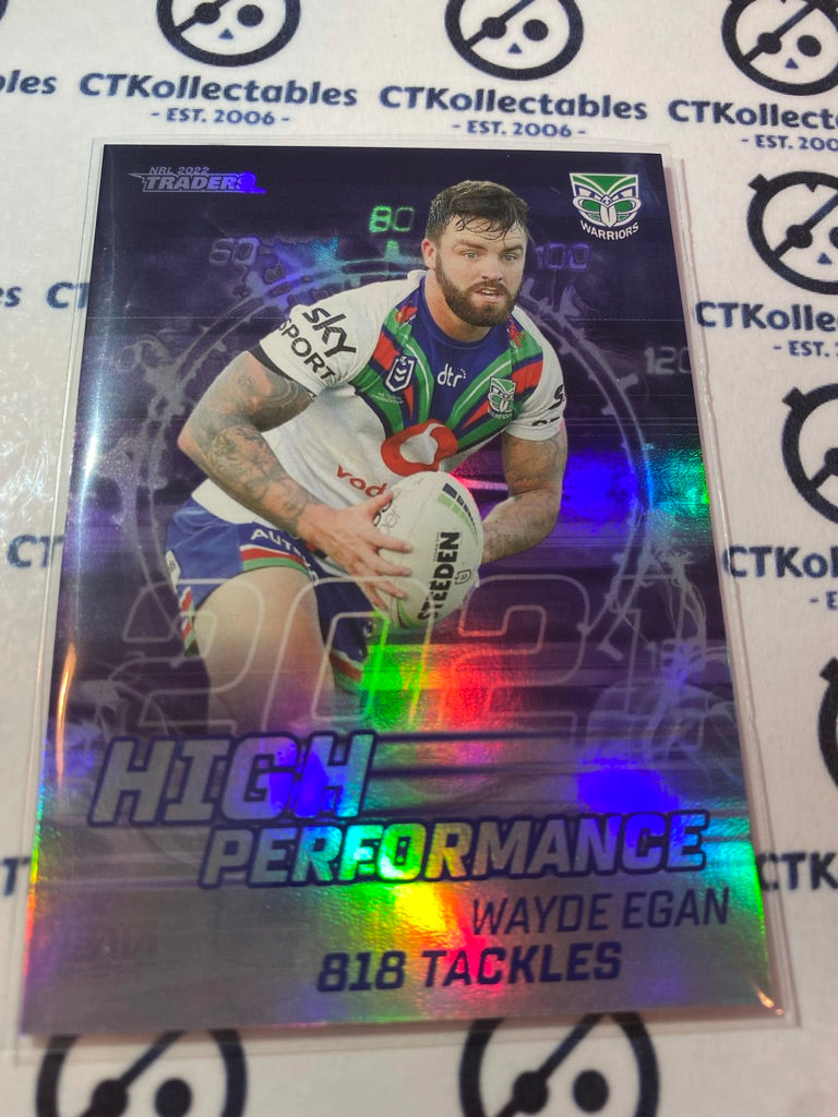 2022 TLA NRL Traders High Performance Wayde Egan HP45/48