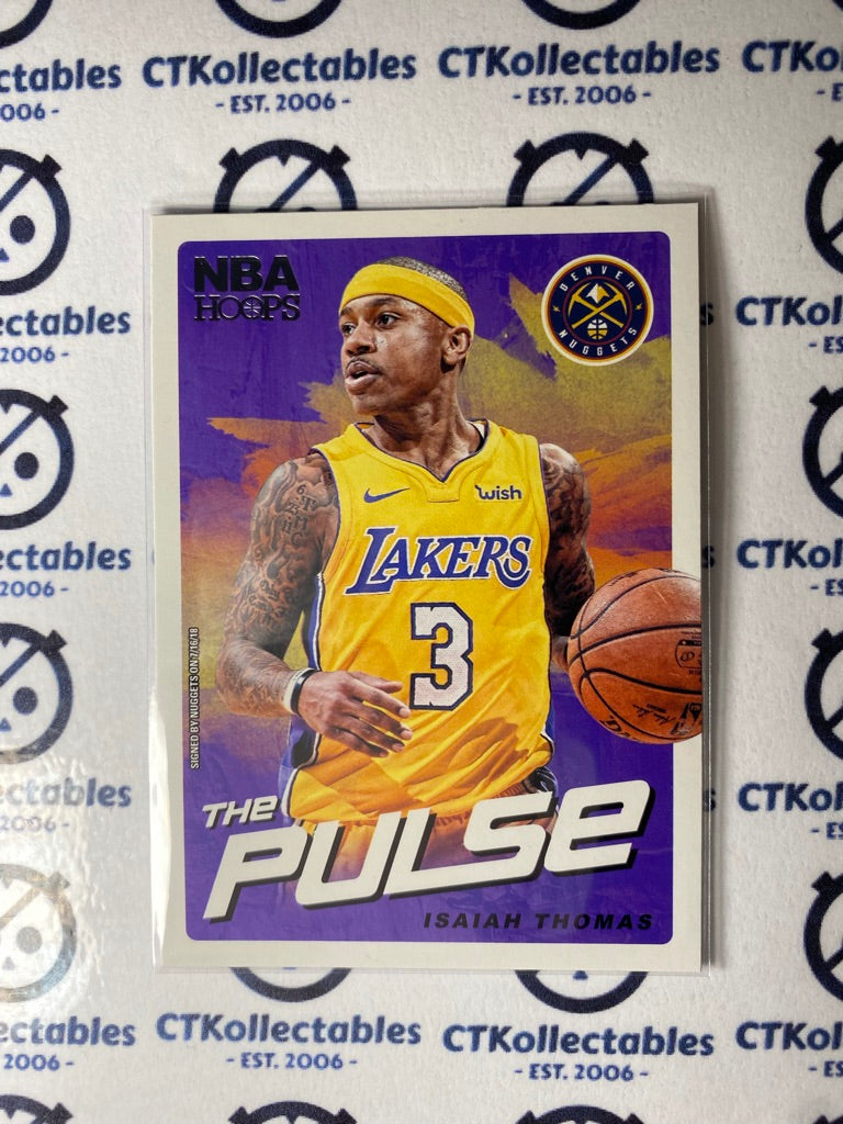 2018-19 PANINI HOOPS Isaiah Thomas The pulse