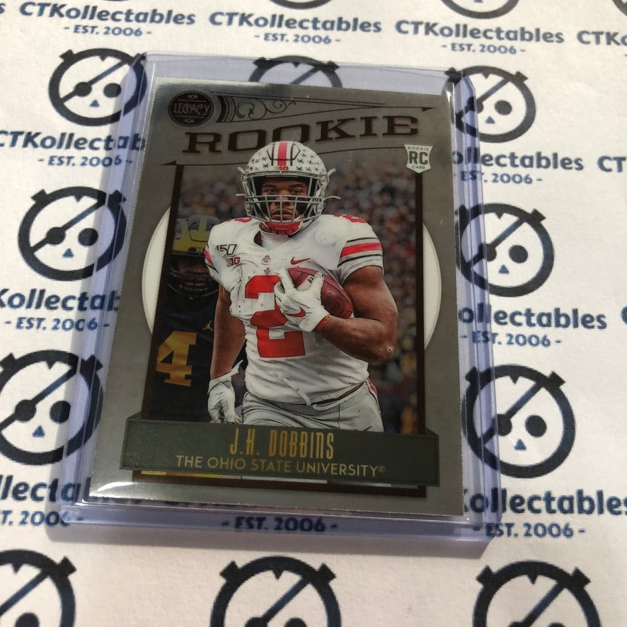 J.K Dobbins Rookie Premium #155 RC 2020 NFL Legacy