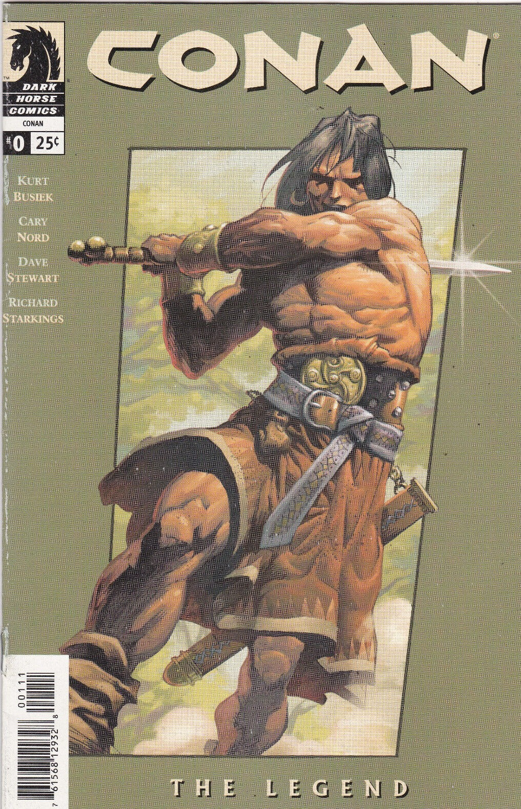 CONAN THE LEGEND # 0 DARK HORSE COMIC BOOK 2003