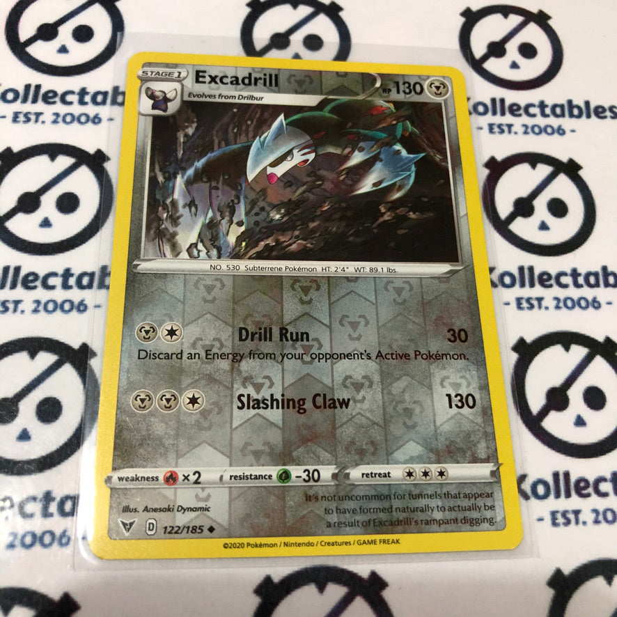 Excadrill #122/185 Reverse Holo Uncommon Pokémon Card Vivid Voltage