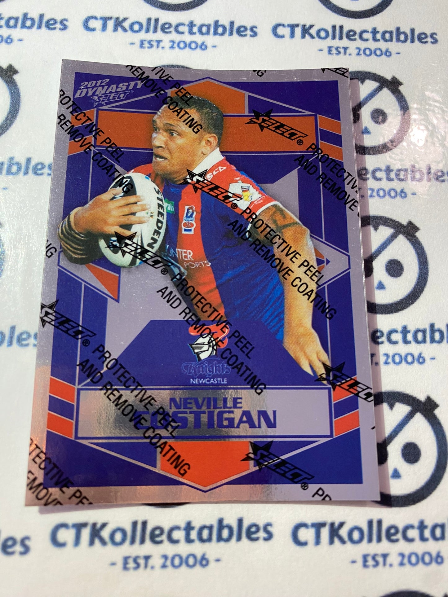 2012 NRL Select Dynasty Silver Parallel #SP91 Neville Costigan Knights