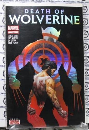 DEATH OF WOLVERINE # 1 VARIANT FOIL COVER MARVEL COMICS NM 2014