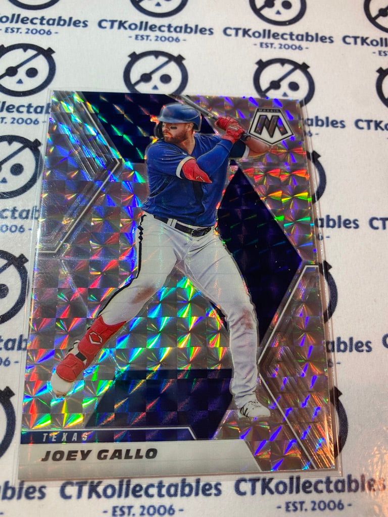 2021 Panini MLB Mosaic Joey Gallo Mosaic prizm #156 Texas