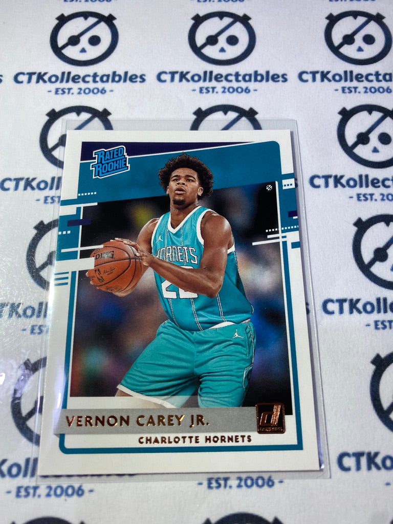 2020-21 NBA Donruss Rated Rookie Vernon Carey Jr. #241 Hornets