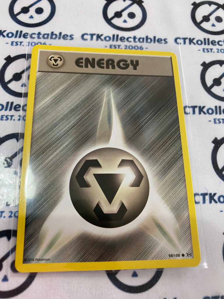 Metal Energy #98/108 Base Pokémon Card XY EVOLUTIONS