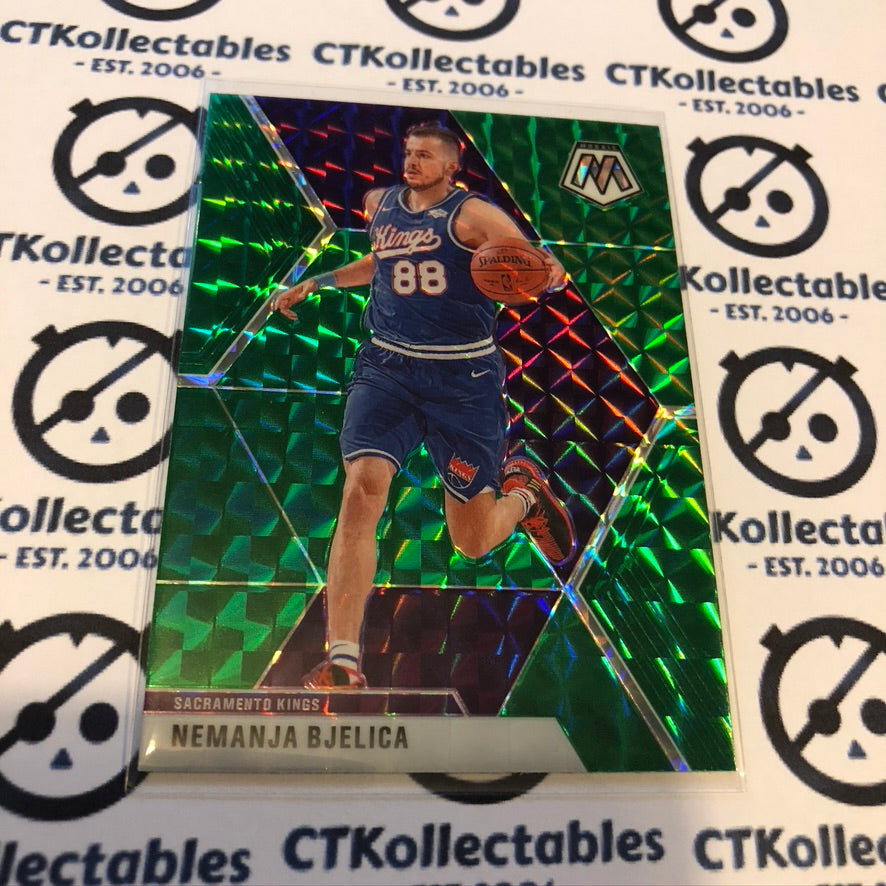 Nemmanja Bjelica Mosaic Green Prizm #50 2019-20 NBA Mosaic