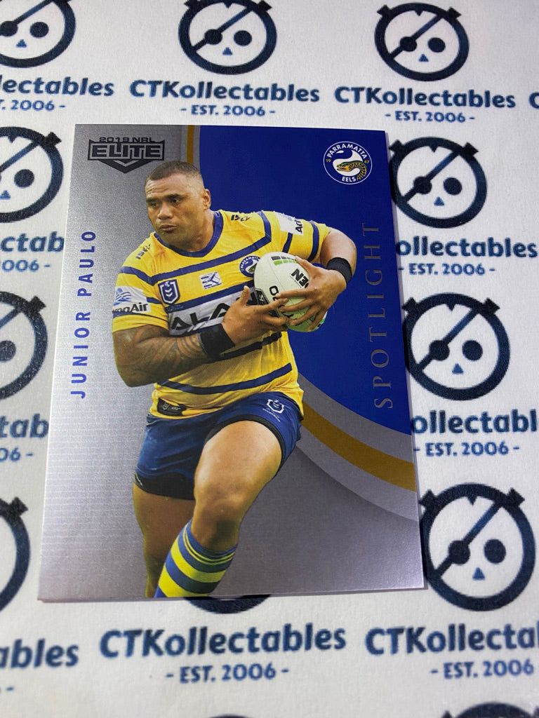 2019 NRL Elite Spotlight Junior Paulo SP12/16 Eels