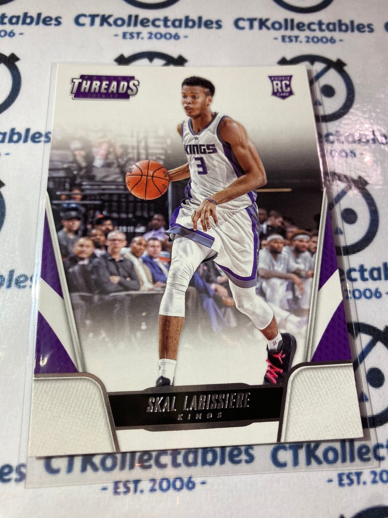 2016-17 Panini NBA Threads Skal Labissiere Rookie Card RC #184 Kings