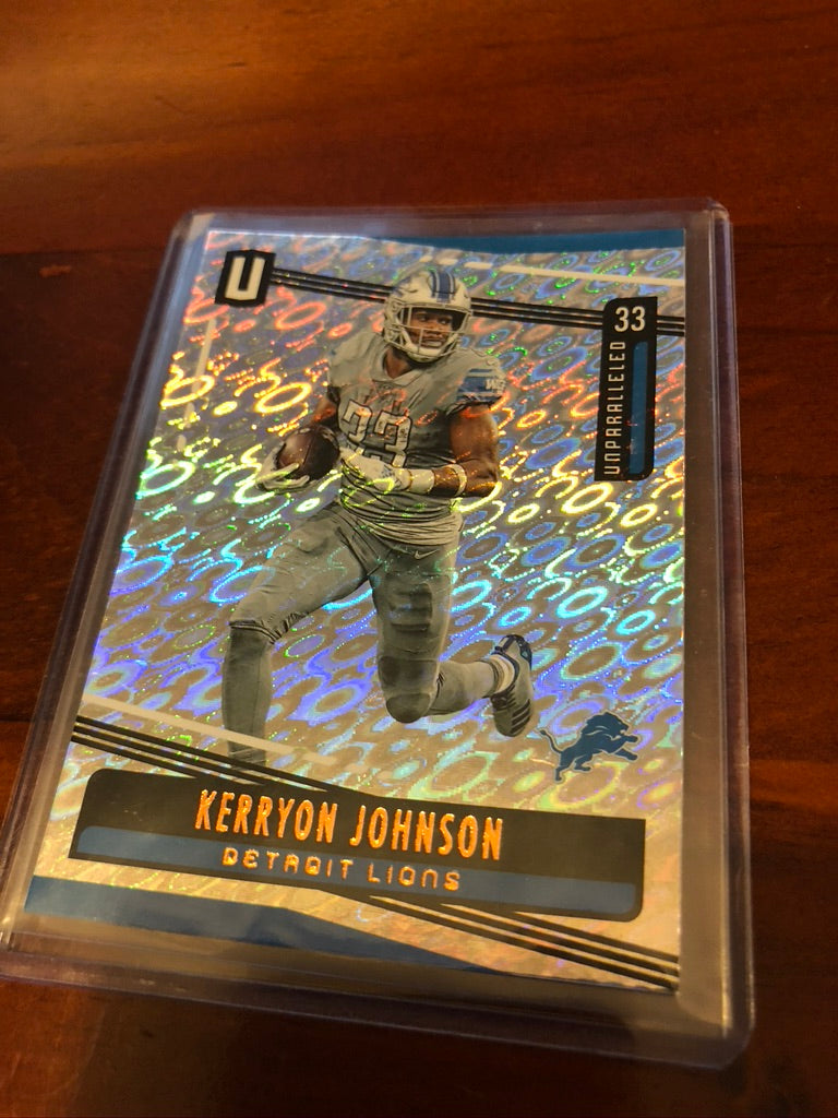 Kerryon Johnson FLIGHT #177 2019 NFL Unparalleled