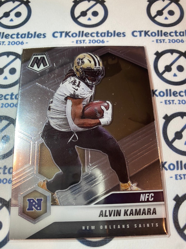 2021 Panini NFL Mosaic Alvin Kamara NFC #213 Saints