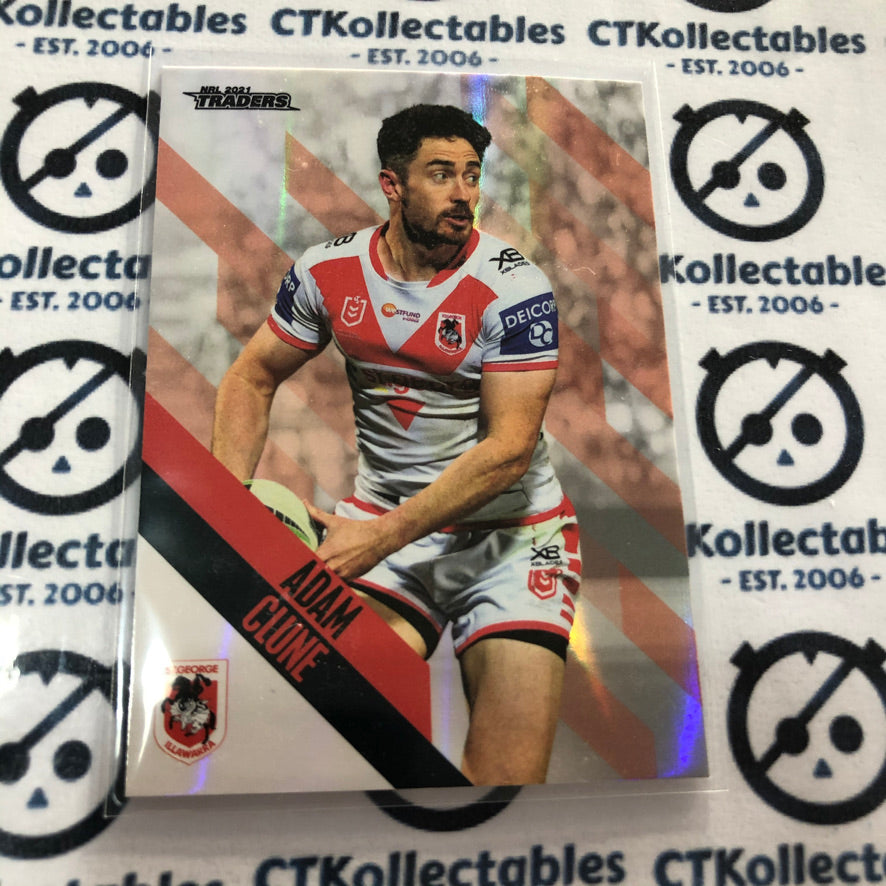 2021 NRL Traders Pearl Special Parallel PS122 Adam Clune