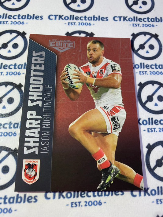 2018 NRL Elite Sharp Shooters Jason Nightingale SSH 25/32 Dragons