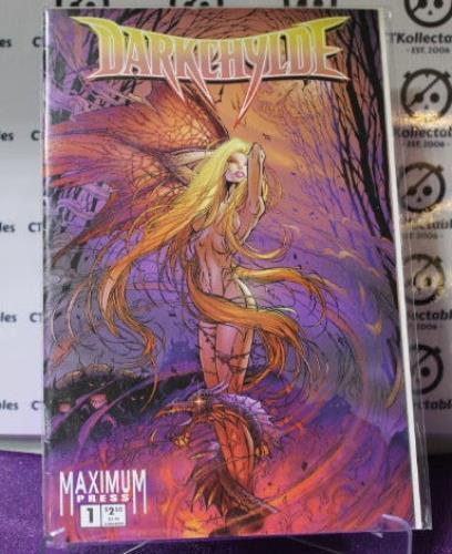 DARKCHYLDE # 1 MAXIMUM PRESS COMICS FLIP GLORY ANGELA # 1 IMAGE COMICS MATURE COMIC BOOK 1997