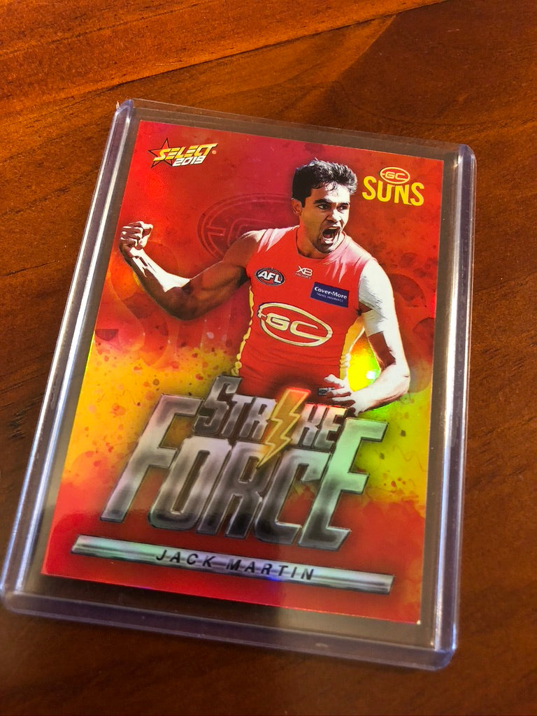 2019 AFL footy stars Jack Martin SF25 Strike Force