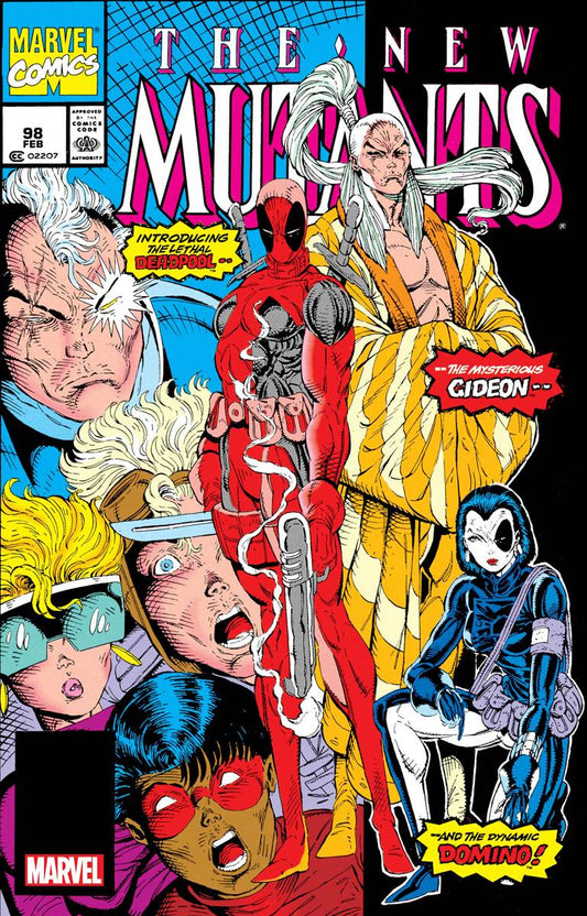 THE NEW MUTANTS # 98 REPRINT FACSIMILE EDITION DEADPOOL 1st APPEARANCE MARVEL COMIC BOOK 2022