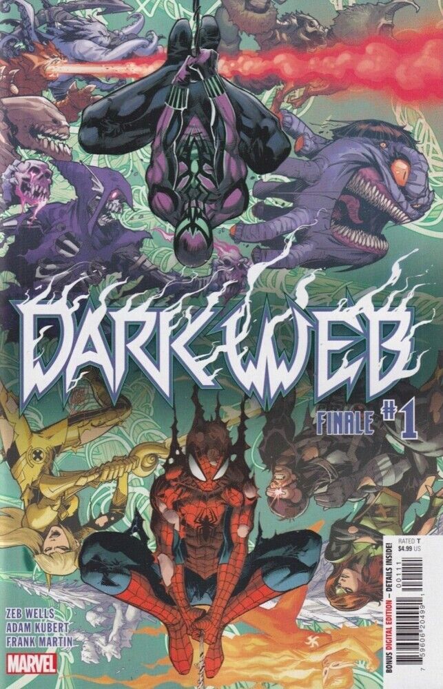 DARK WEB FINALE # 1 VARIANT EDITION MARVEL COMIC BOOK 2023