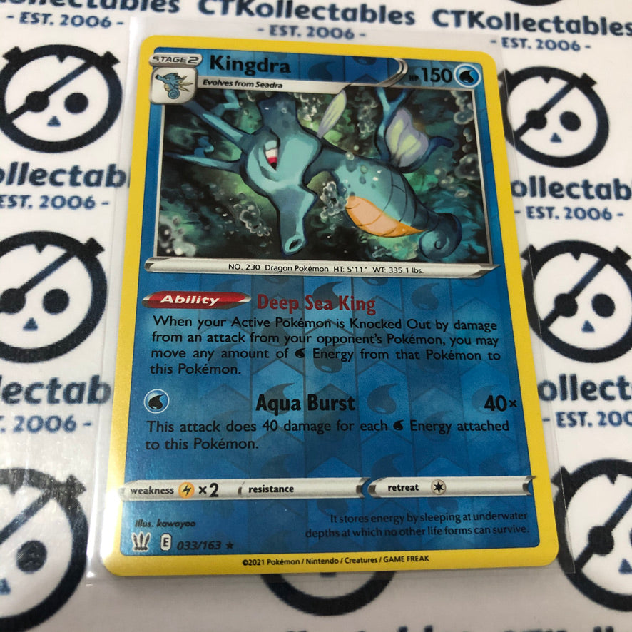 Kindra #033/163 Reverse Holo Rare Pokémon Card Battle Styles