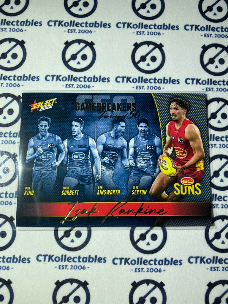 2022 AFL Footy Stars Gamebreakers Forward 50 - Isak Rankie GB44