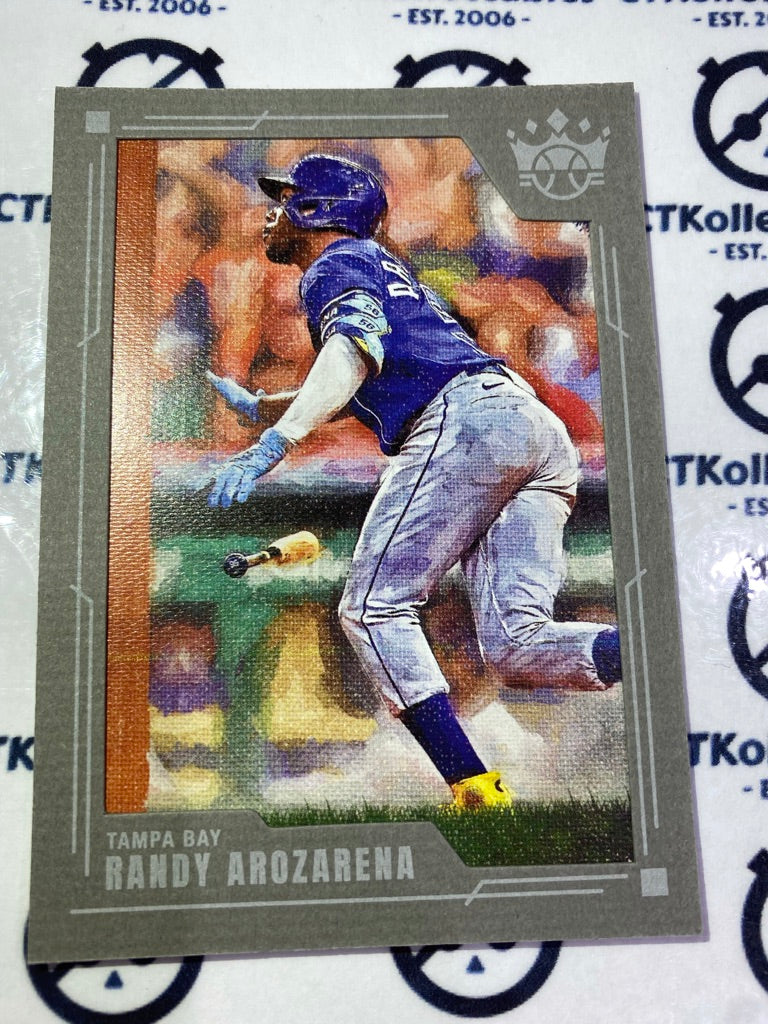 2022 Panini Diamond Kings Baseball Randy Arozarena Grey Frame #30 Tampa Bay