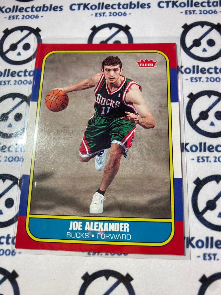 2008-09 NBA Fleer Joe Alexander 1986 Retro Rookie #86r-169 Bucks