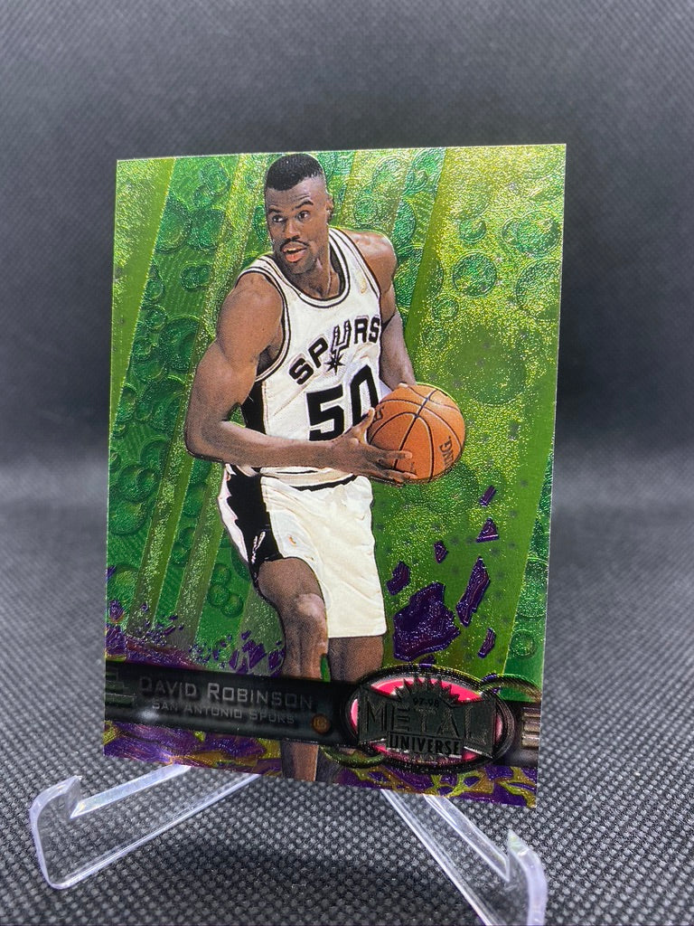 1997-98 Skybox Metal Universe David Robinson #78 Spurs