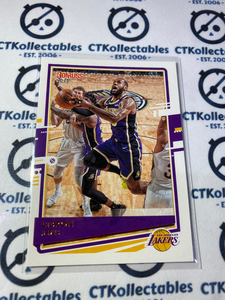 2020-21 NBA Donruss Lebron james #12 Veteran Base Lakers