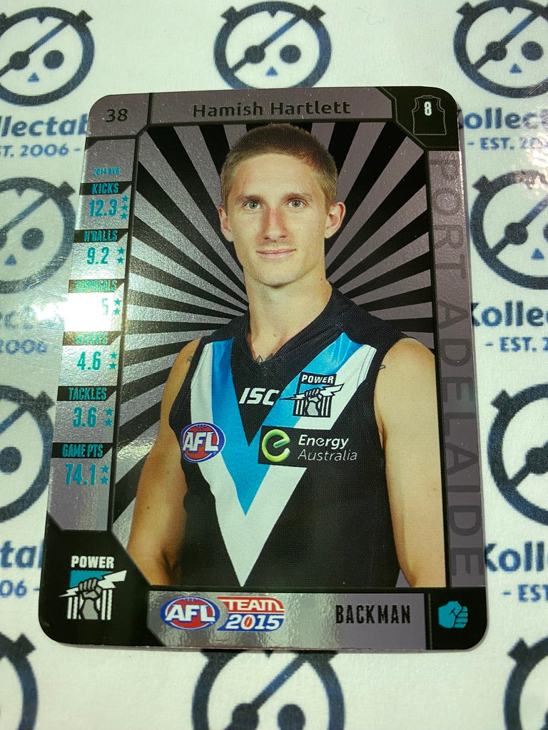 2015 AFL Teamcoach Silver #38 Hamish Hartlett Power