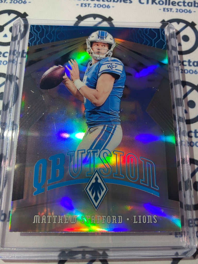 2018 NFL Panini Phoenix MAtthew Stafford QB Vision silver #6