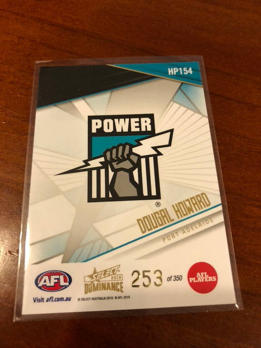 Dougal Howard #253/350 Holo-foil Parallel 2019 Select Afl Dominance